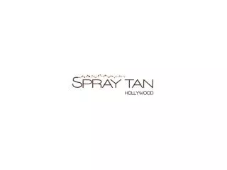 Spray Tanning Solutions