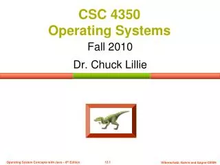 csc 4350 operating systems