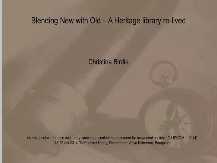 blending new with old a heritage library re lived
