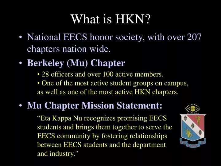 what is hkn