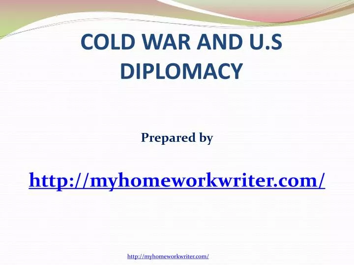 cold war and u s diplomacy