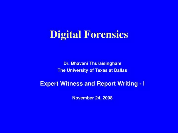 digital forensics