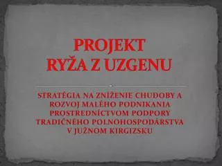 projekt ry a z uzgenu