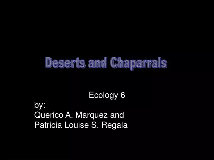 ecology 6 by querico a marquez and patricia louise s regala
