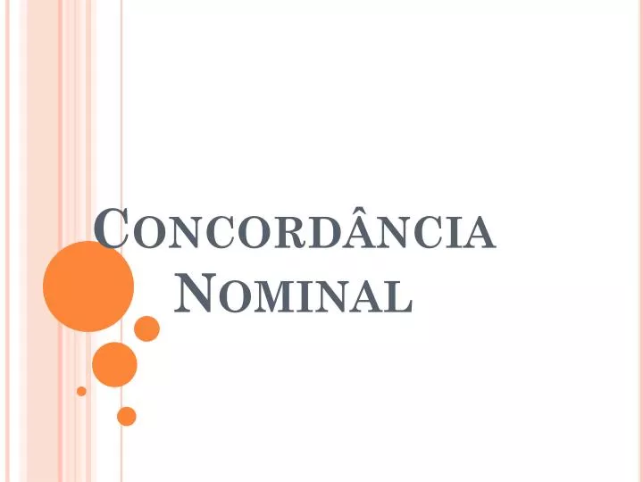 concord ncia nominal