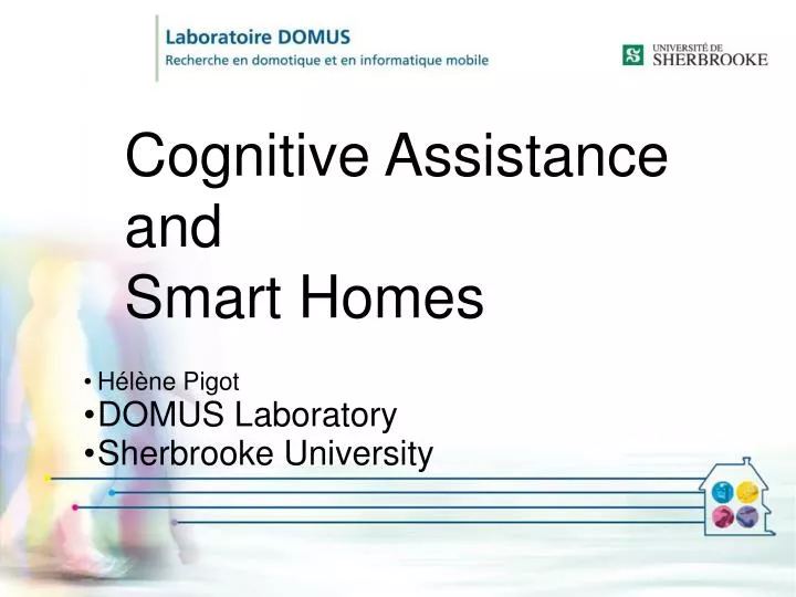 cognitive assistance and smart homes