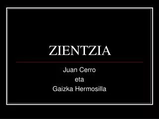 zientzia