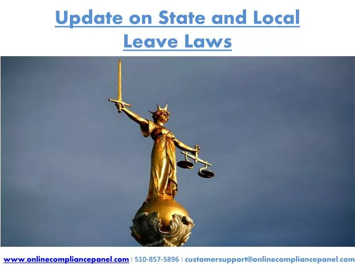 update on state and local leave laws