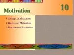 Motivation - slide 1
