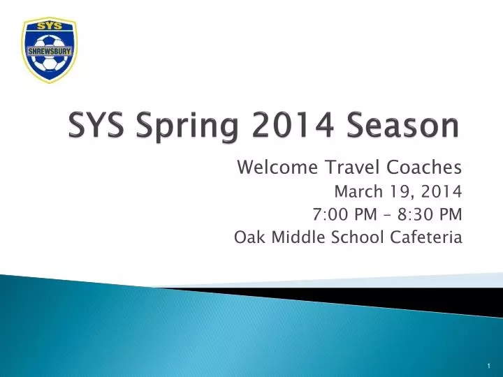 sys spring 2014 season