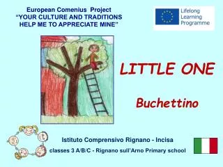 LITTLE ONE Buchettino