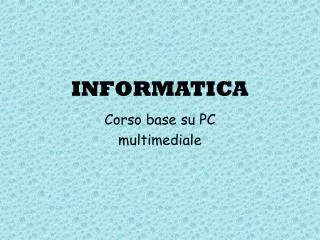 informatica