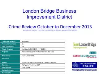 London Bridge Business Improvement District