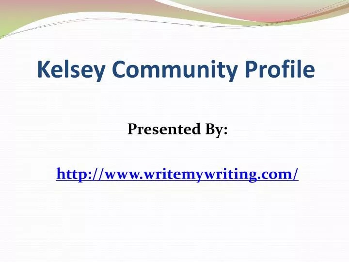 kelsey community profile