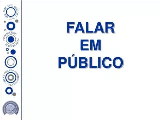 falar em p blico