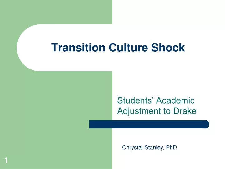 transition culture shock