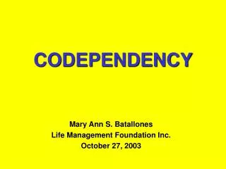 CODEPENDENCY