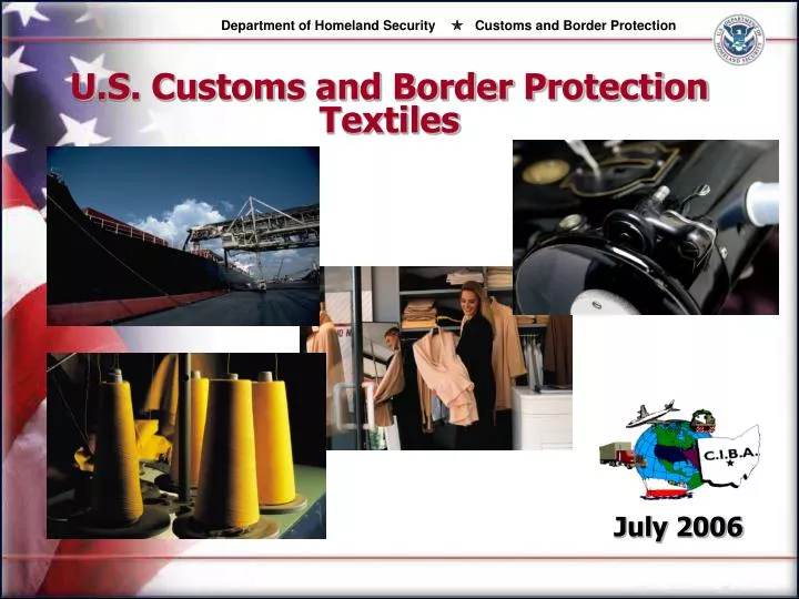 u s customs and border protection textiles