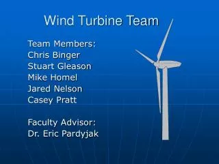 Wind Turbine Team