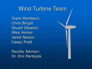 wind turbine team