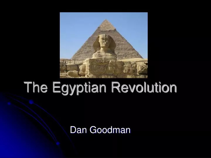 the egyptian revolution
