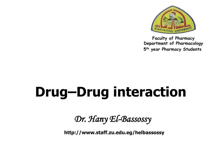 drug drug interaction