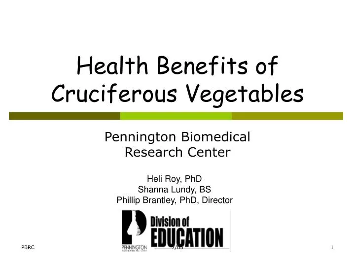 health benefits of cruciferous vegetables