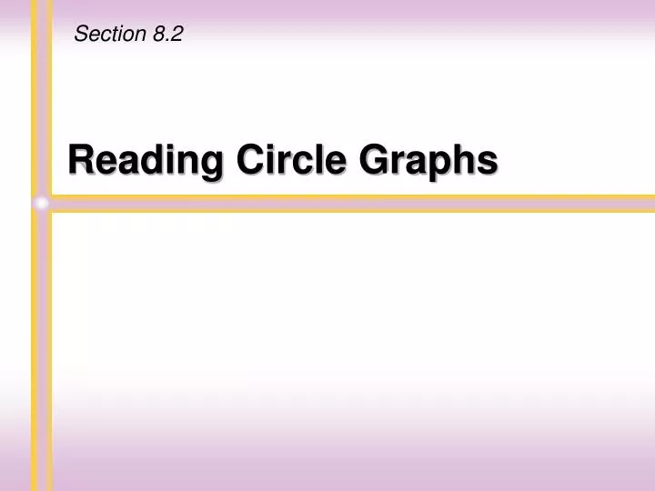 reading circle graphs