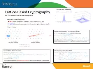 Lattice-Based Cryptography