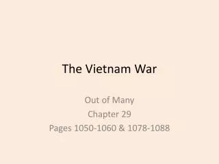 The Vietnam War