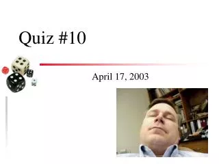 Quiz #10