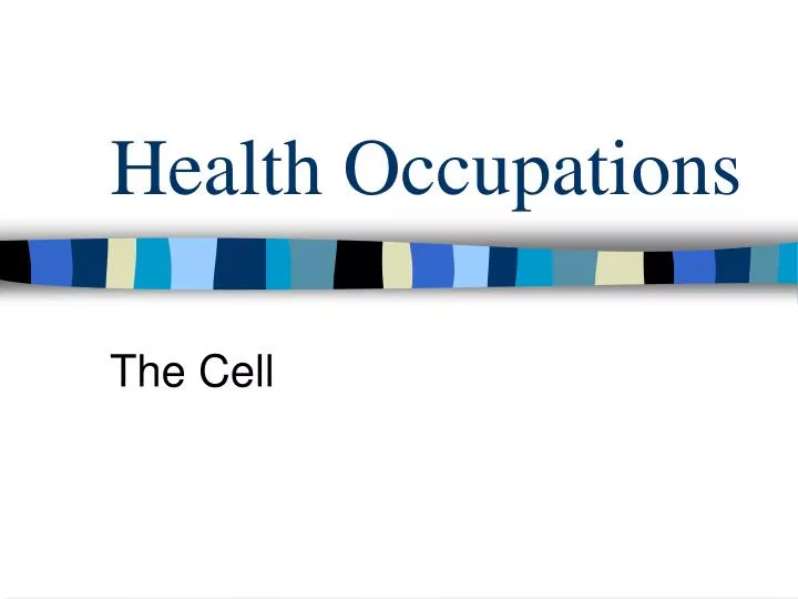 health occupations