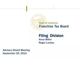 Filing Division