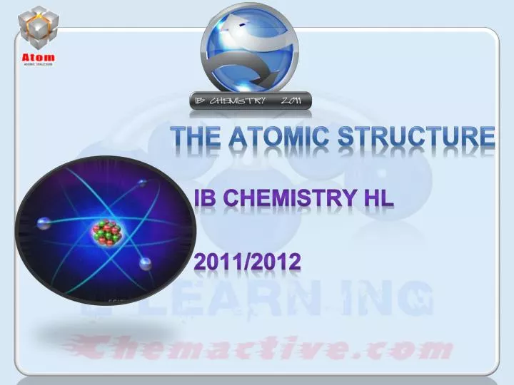 the atomic structure