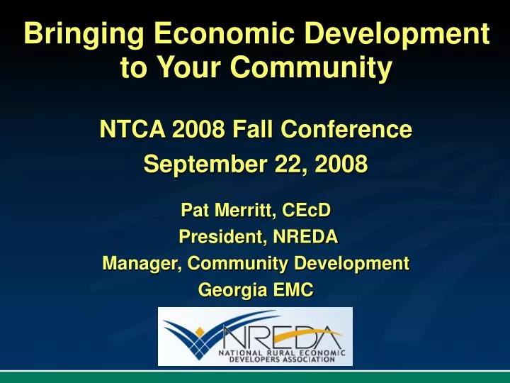 bringing economic development to your community