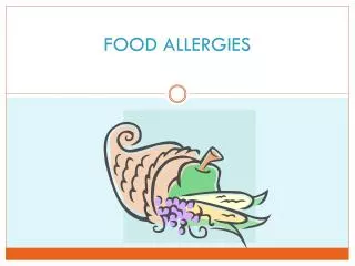 FOOD ALLERGIES