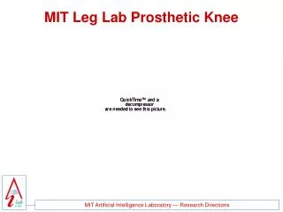 MIT Leg Lab Prosthetic Knee