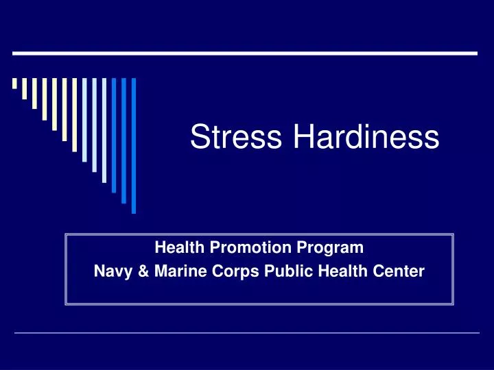 stress hardiness