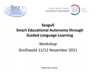 Seagull Smart Educational Autonomy through Guided Language Learning