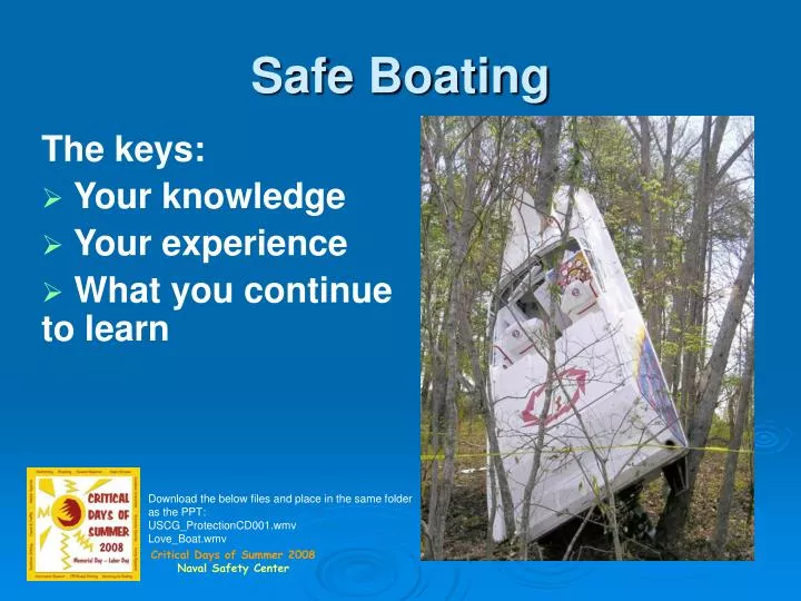 safe boating