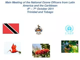 Main Meeting of the National Ozone Officers from Latin America and the Caribbean