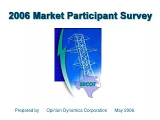 Prepared by Opinion Dynamics Corporation May 2006