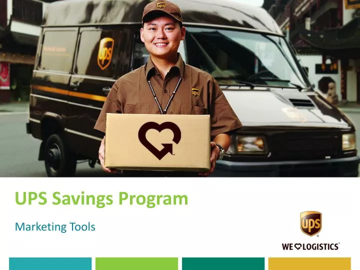 ups savings program