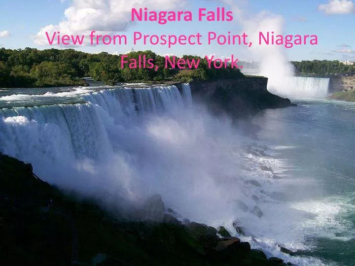 niagara falls view from prospect point niagara falls new york