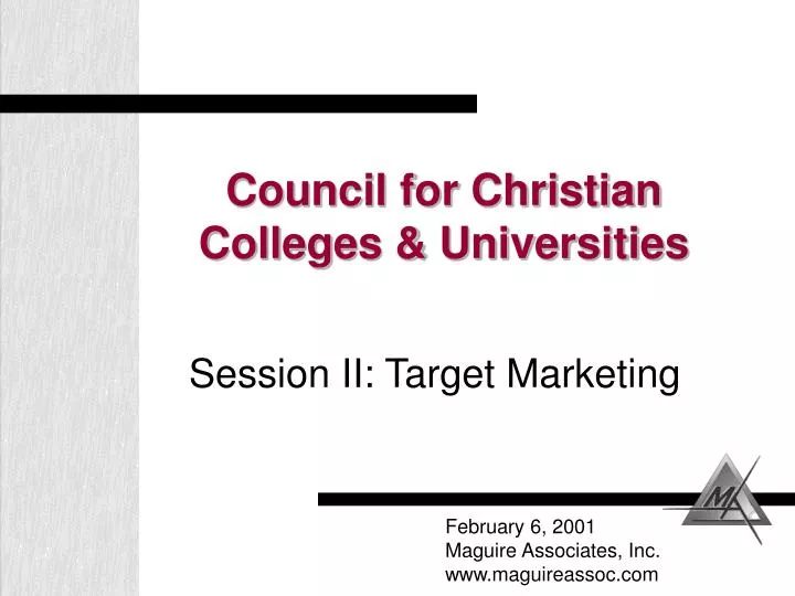 council for christian colleges universities