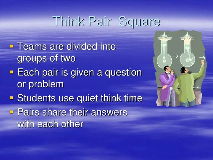 think pair square