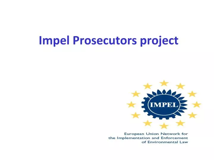impel prosecutors project
