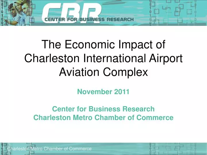 the economic impact of charleston international airport aviation complex