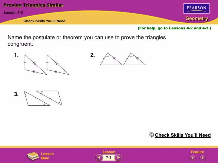 proving triangles similar