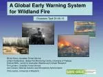 PPT - Forest Fire Management System Forest Fire Early Warning System ...